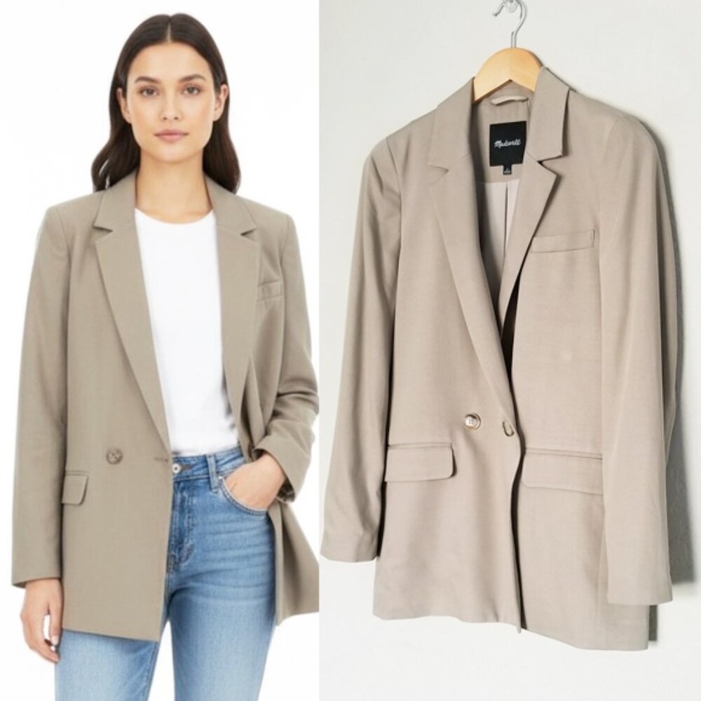 Madewell Tan Blazer